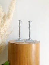 Load image into Gallery viewer, Pewter Candle sticks
