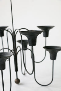 Vintage Metal Hanging Candelabra