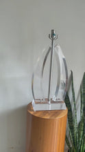 Load and play video in Gallery viewer, Mid Century Modern Lucite Table Lamp
