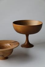 Load image into Gallery viewer, Myrtle Wood Pedestal Bowl

