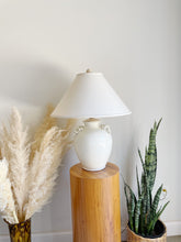 Load image into Gallery viewer, Hand Glazed Pottery Table Lamp
