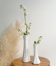 Load image into Gallery viewer, Pair of Milk Glass Vases
