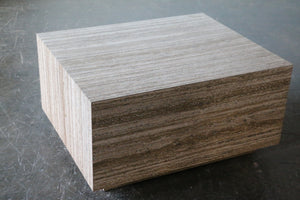 Mid Century Modern Travertine Coffee Table