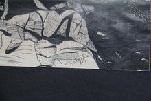 Load image into Gallery viewer, New England Coastal Ink Drawing circa 1981
