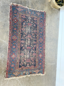 Antique Handknotted Wool Rug