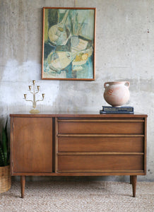 Mid Century Modern Cubist Oil Painting
