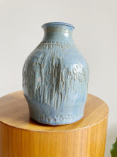 Load image into Gallery viewer, Handmade Ceramic Blue Vase
