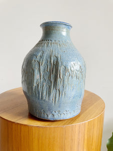 Handmade Ceramic Blue Vase
