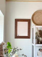 Load image into Gallery viewer, Vintage Wooden Wall Mirror
