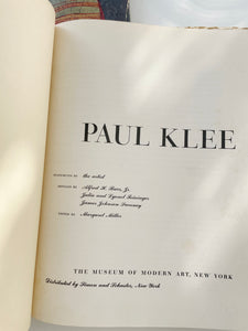 Vintage Set of Paul Klee Art Books