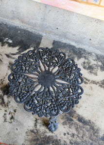 Pair of Wrought Iron Side Tables