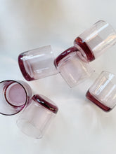Load image into Gallery viewer, Set of 6 Libbey Metropolitan Pink Glasses
