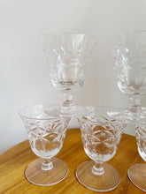 Load image into Gallery viewer, Set of 5 Crystal Glasses
