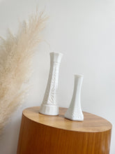 Load image into Gallery viewer, Pair of Milk Glass Vases
