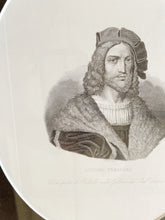 Load image into Gallery viewer, Framed Portrait of Italian Poet Antonio Tebaldeo
