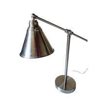 Load image into Gallery viewer, Brushed Silver Task Lamp
