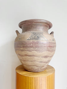 Large Pottery Vase // Planter