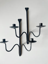 Load image into Gallery viewer, Pair of Wrought Iron Sconces
