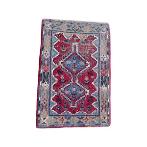 Vintage Hand Knotted Wool Rug