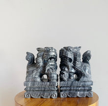 Load image into Gallery viewer, Marble Foo Dog Bookends
