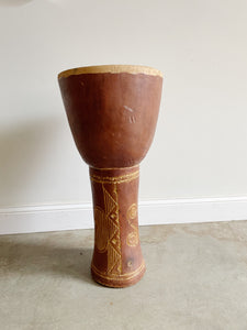 Large Vintage Gourd Plant Stand // Planter