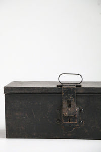 Antique Metal Storage Box