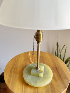 Onyx // Marble Mushroom Table Lamp