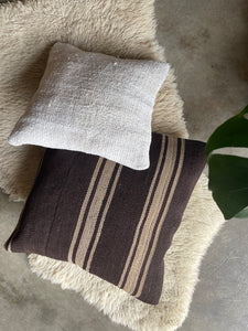Set of Kilim Wool Rug Pillows 18n x18in , 14in x14in