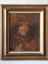 Load image into Gallery viewer, Vintage Oil Portrait

