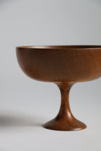 Load image into Gallery viewer, Myrtle Wood Pedestal Bowl
