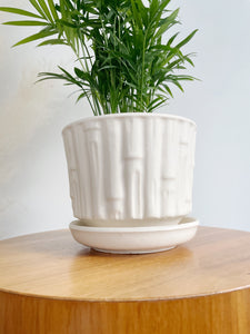 McCoy Bamboo Ceramic Planter