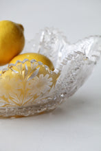 Load image into Gallery viewer, Crystal Cut Fruit Bowl
