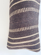 Load image into Gallery viewer, Wool Kilim Rug Pillow 10x20
