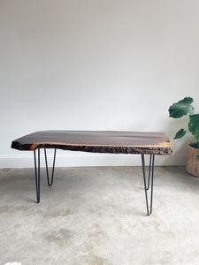 Live Edge Coffee Table // Bench