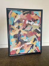 Load image into Gallery viewer, Mid Century Modern Abstract Oil Painting
