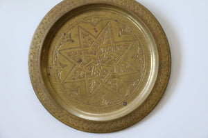Etched Brass Wall Plate