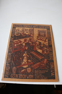Augusta Heritage Arts Workshop Poster 1975, D&E College  Elkins W.VA