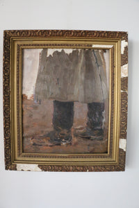 Antique Framed Oil Painting