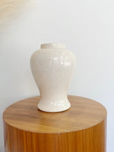Load image into Gallery viewer, Vintage  Handmade Freckled Ceramic Vase 1982
