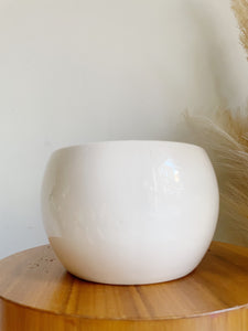 Round Ceramic Planter