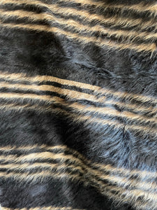 Angora Goat Hair Blanket // Kilim Rug