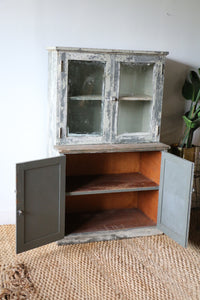 Antique Stepback Hutch