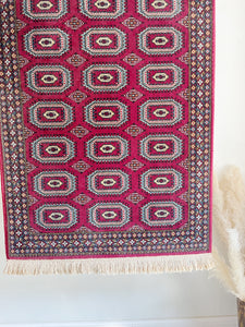 Vintage Wool Oriental Rug