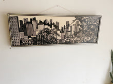 Load image into Gallery viewer, Framed Vintage City Skyline Print - by Lars Clayton 1970’s
