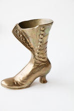 Load image into Gallery viewer, Brass Boot Vase
