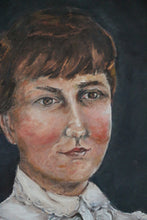 Load image into Gallery viewer, Vintage Oil Painting Portrait
