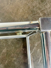 Load image into Gallery viewer, Mid Century Modern Chrome Cube Side Table
