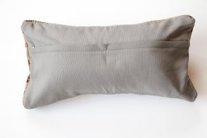 Hand-Knotted Wool Rug Pillow