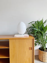Load image into Gallery viewer, Glass Swirl Murano Style  Egg Lamp
