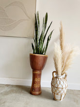 Load image into Gallery viewer, Large Vintage Gourd Plant Stand // Planter
